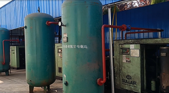 臨汾某電子廠(chǎng)除水設(shè)備-吸干機(jī)到貨安裝